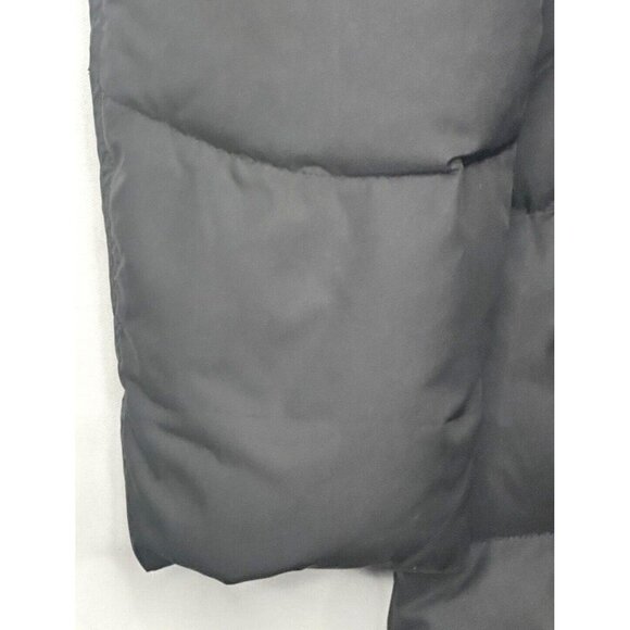 Eddie Bauer Goose Down Puffer Jacket 700 Fill Long Black Womens Size X-Small - Picture 7 of 14